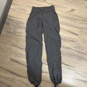 Lululemon Dance Studio Pants in Light Gray